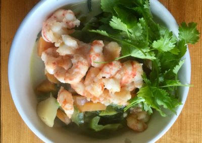 Thai-inspired Shrimp Soup